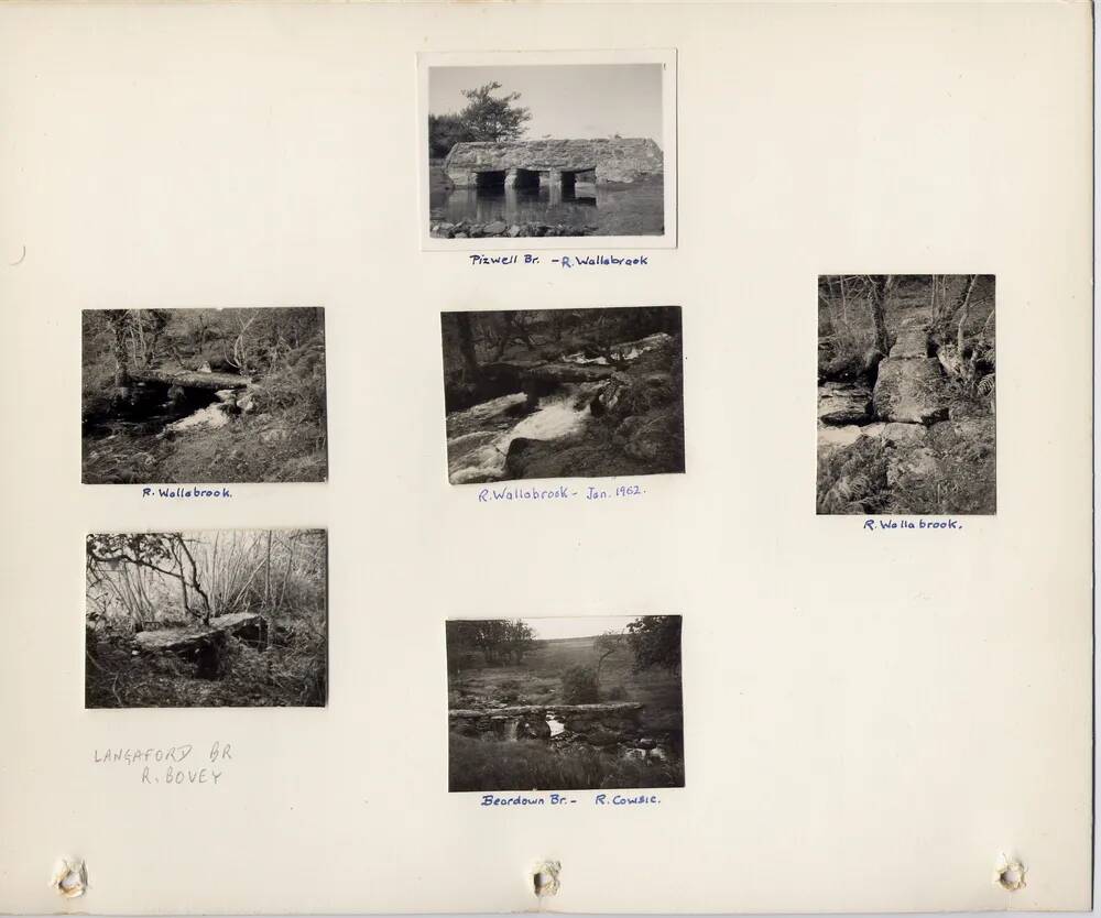 Page 59 of J.H.Boddy's album of Dartmoor photographs of crosses, beehive huts, etc.