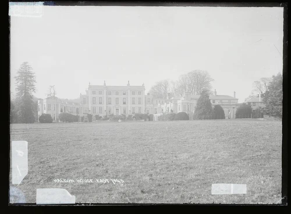 Haldon House from east, Dunchideock