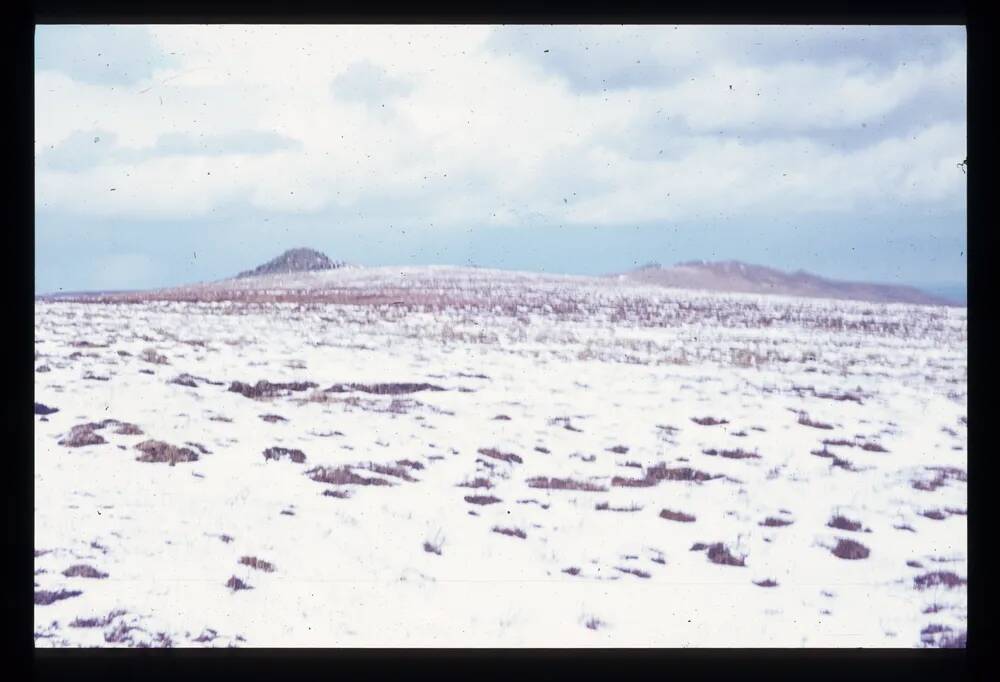 Belstone and Oke Tors in the snow