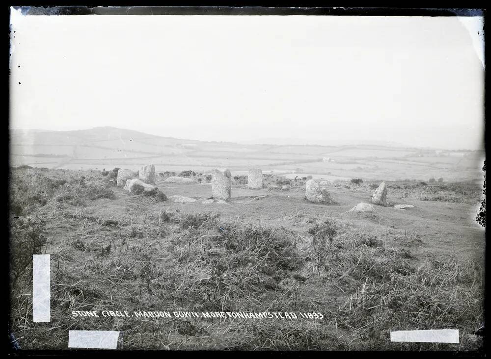 Stone circle, Mardon Down, Moretonhampstead