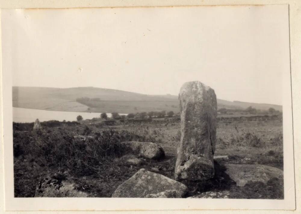 "Heath Stone" menhir at Metherall