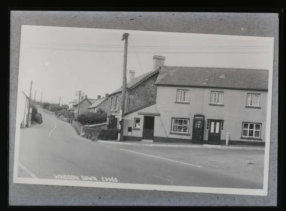 Whiddon Down: street view, Tawton, South