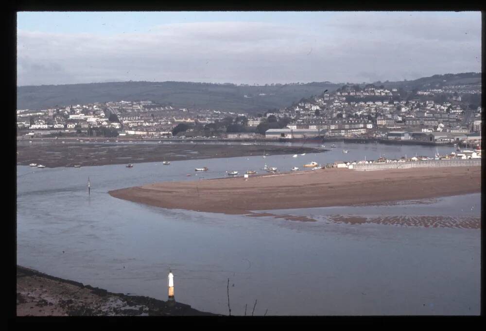 Mouth of the river Teign and Teignmouth