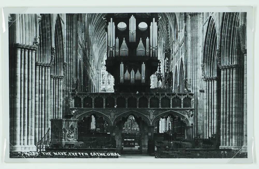 Exeter cathedral nave