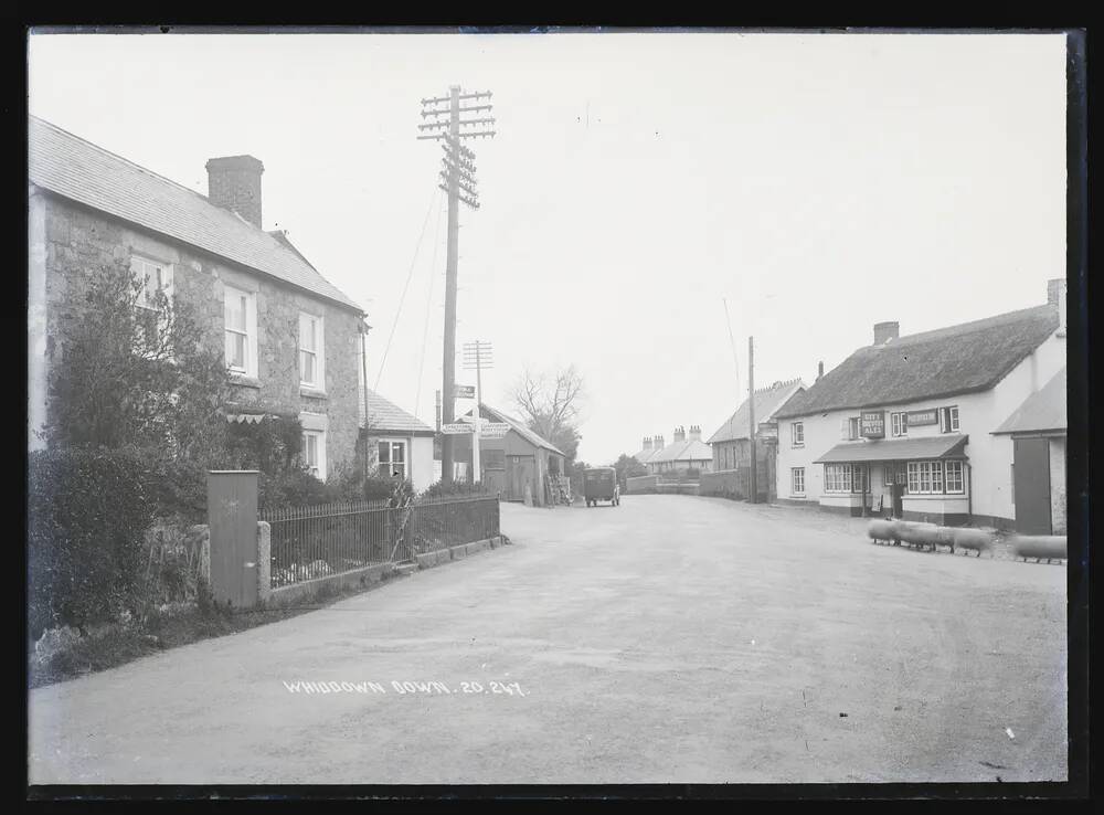 Whiddon Down: street view, Tawton, South