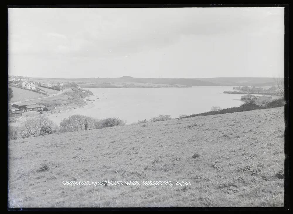 Southville, view from Tacket Wood, Kingsbridge