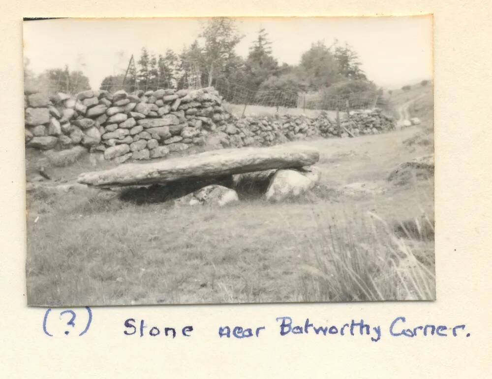 Batworthy corner stone