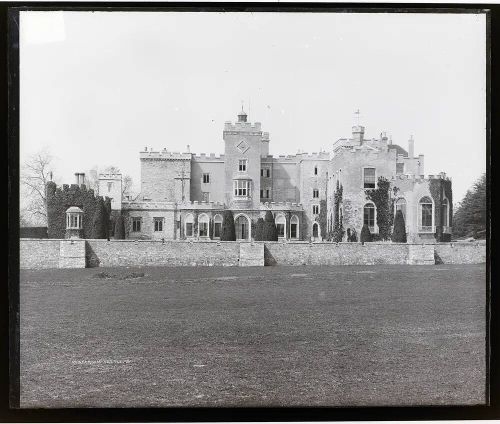 Powerderham castle, exterior.