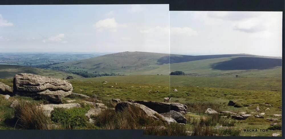 35/34 Wacka Tor south to Beacon Rocks 20/6/1991 and 36/34 Wacka Tor SW to Glascombe and Butterdon 