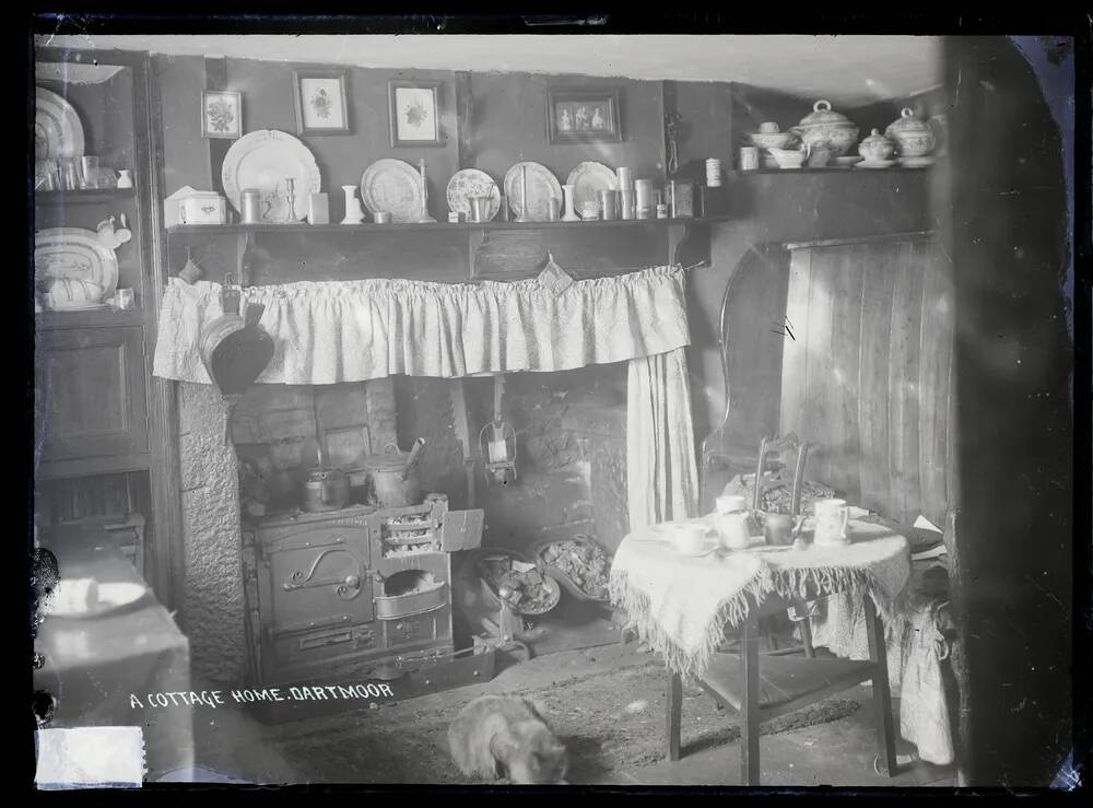 Dartmoor cottage interior, Lydford