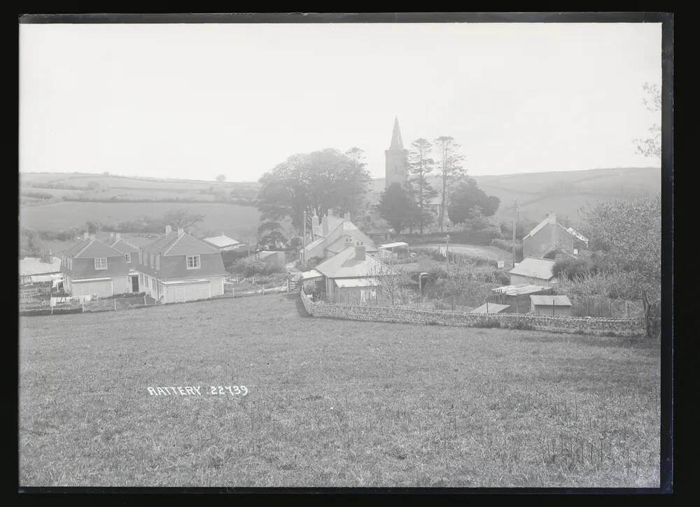 Village scene, Rattery