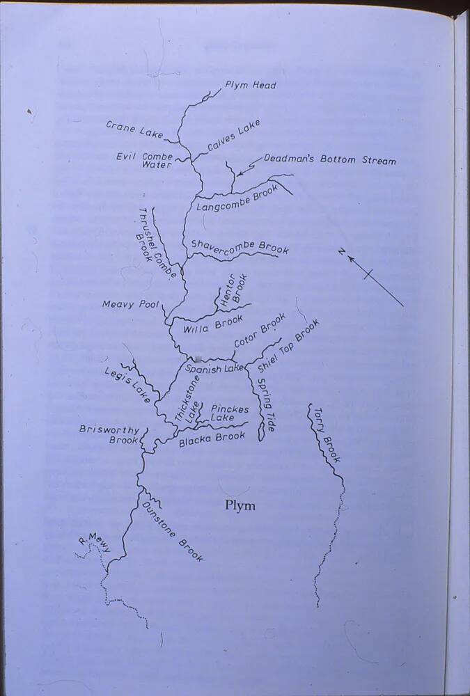 Plym river map