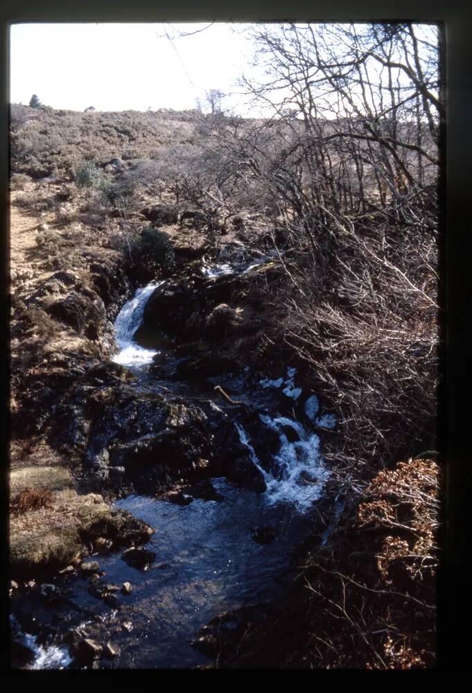 East Okement, waterfall