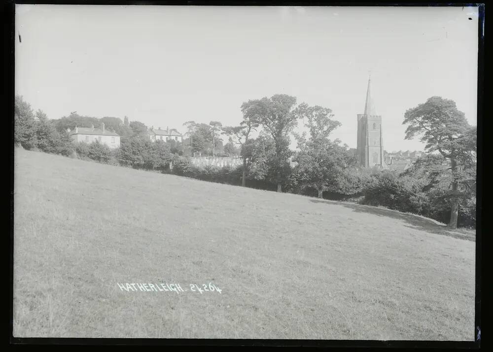 General View and Church 1955, Hatherleigh