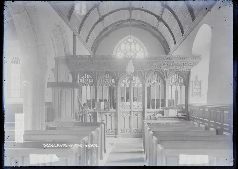  Church: screen, Buckland in the Moor