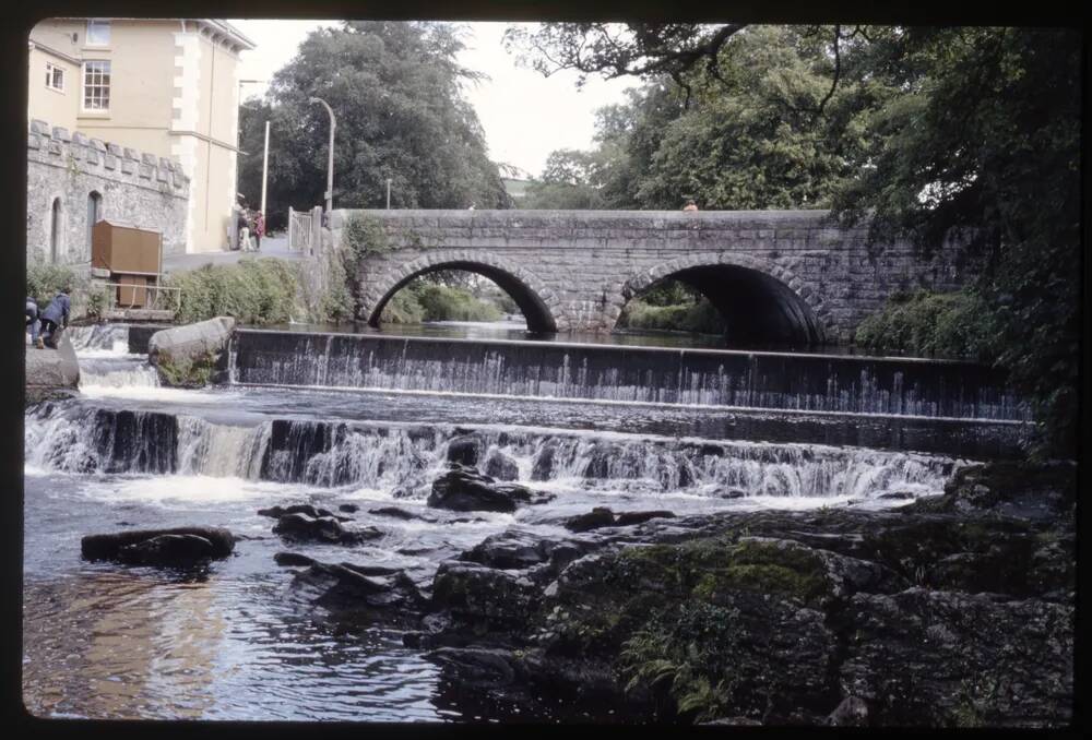 Weir on the Tavy at Tavistock