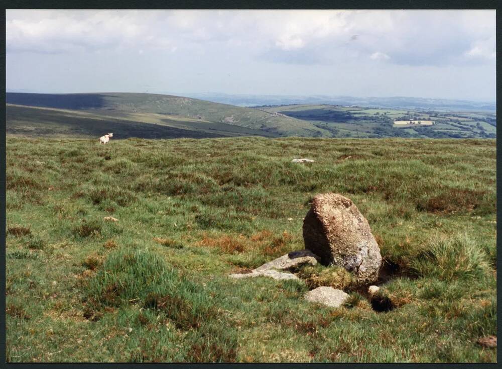 20/34 Boundary stone! Old Hill 20/6/1991