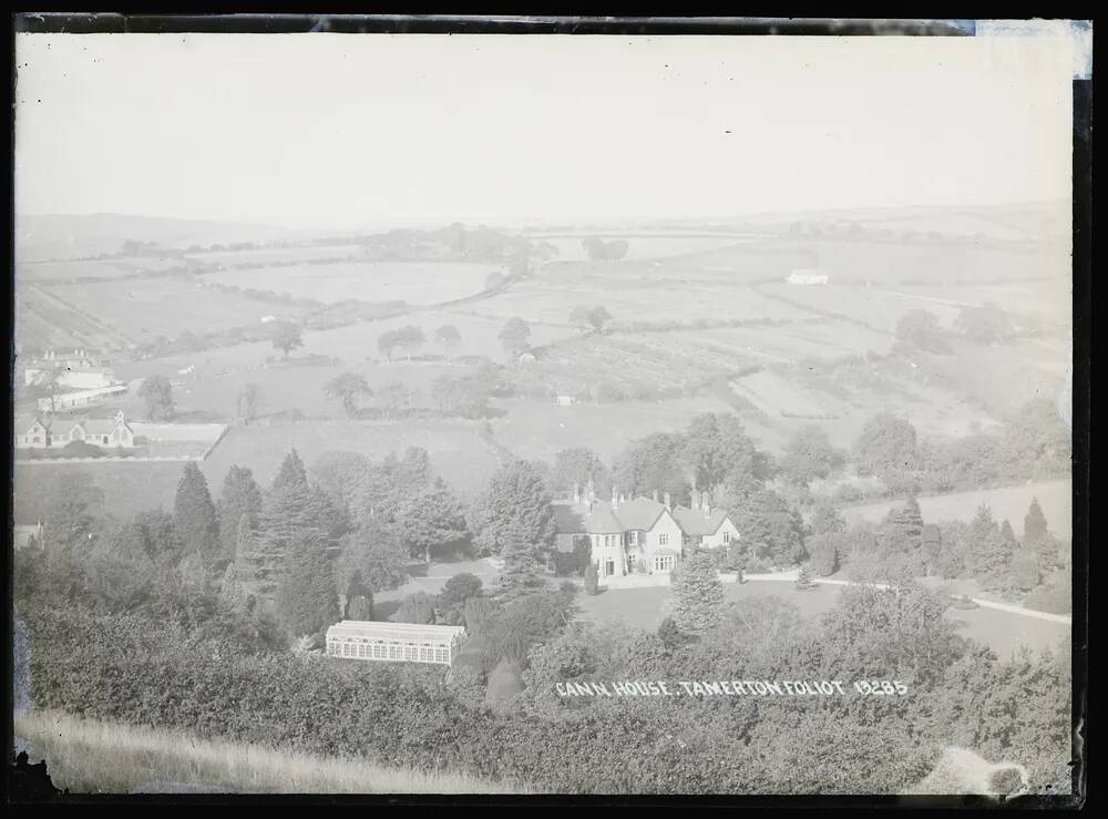 Cann House (aerial view), Tamerton Foliot