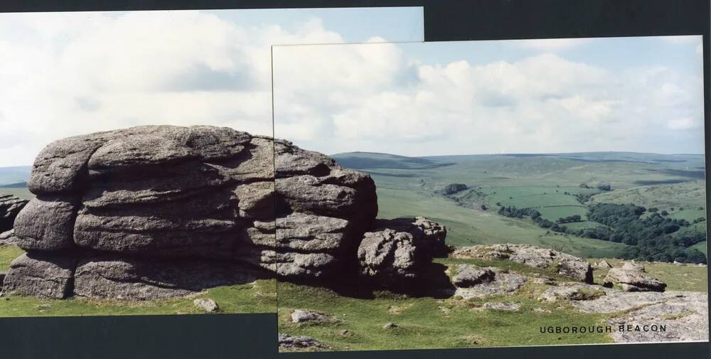 16/35 Beacon rocks 20/6/1991 & 17/35 Beacon rocks to Valley of W Glaze, Wacka Tor and Three Burrows 20/6/1991