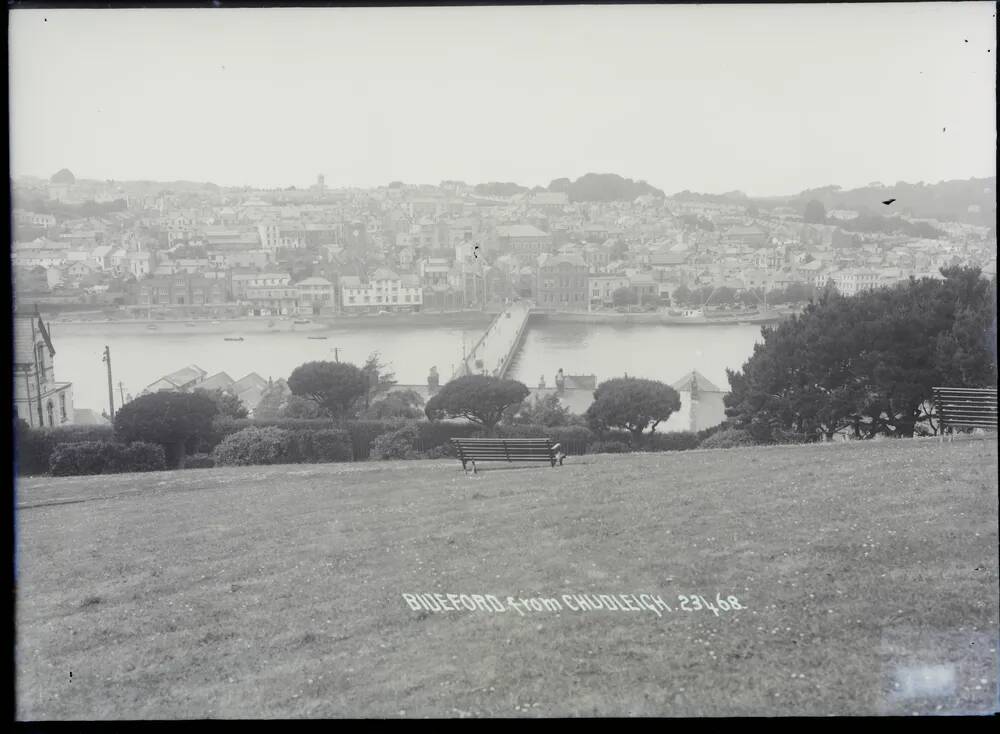  View of Bideford from Chudleigh House, Bideford