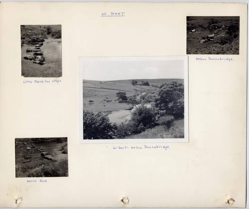 Page 67 of J.H.Boddy's album of Dartmoor photographs of crosses, beehive huts, etc.