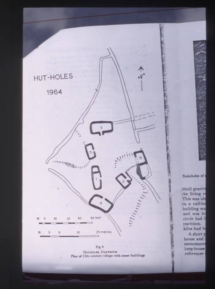 Sketch Plan of Drywell Cross Hut Holes 