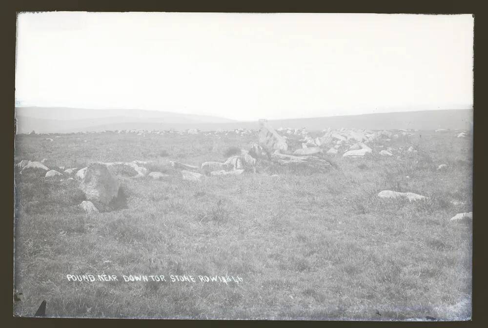 Down Tor: Pound Near, Sheepstor