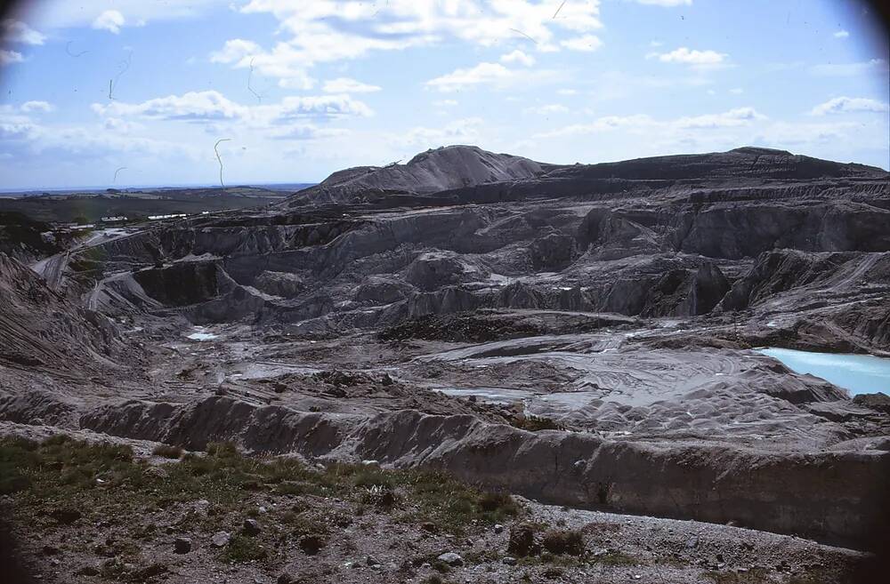 China clay workings