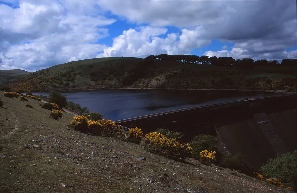 Meldon reservoir and dam