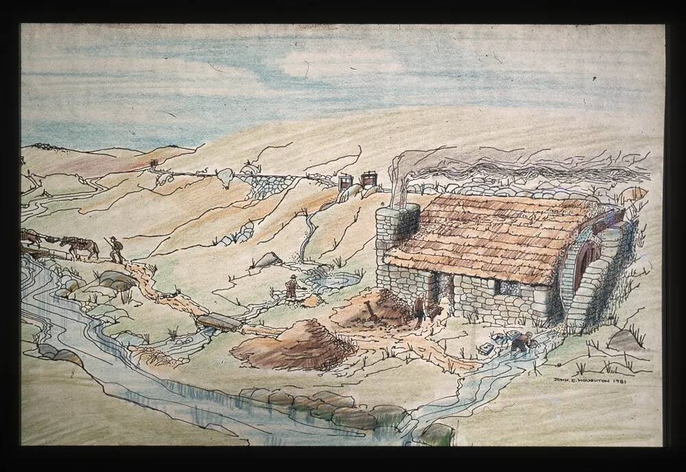 Blowing House illustration