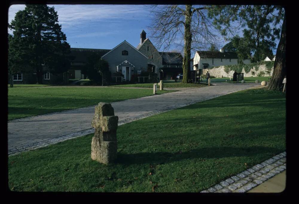 Two crosses at Buckfast Abbey