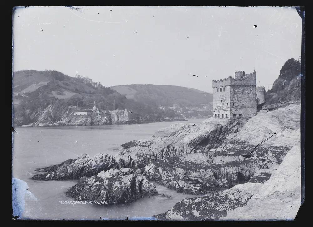 Tower view across river mouth