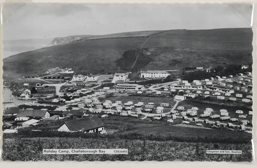 Holiday camp at Challaborough bay