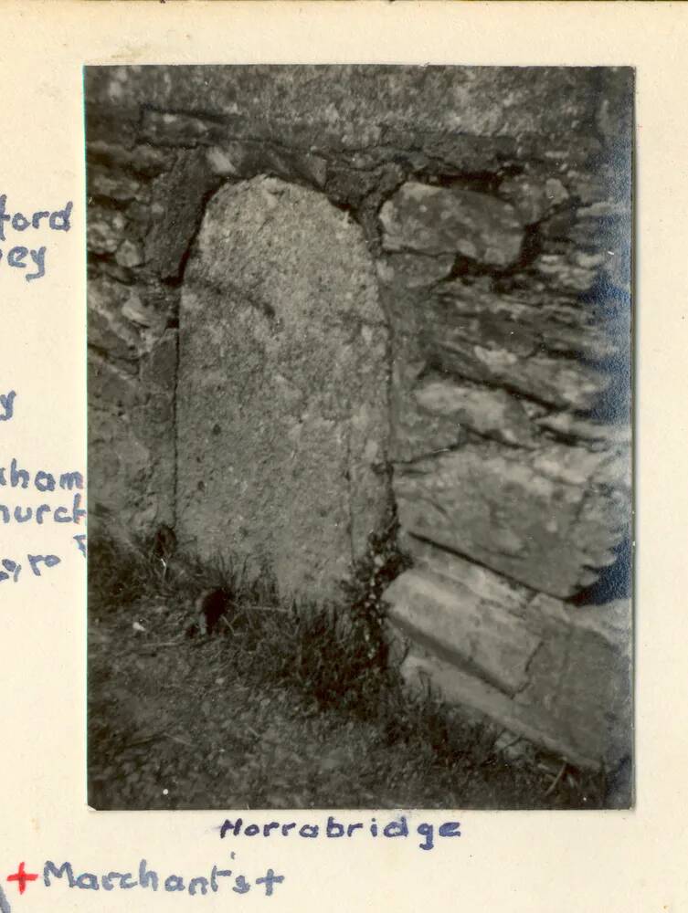 Stone marker at Horrabridge