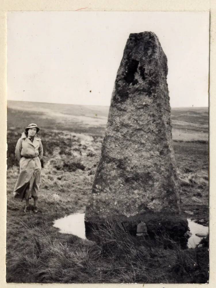 Menhir at Drizzlecombe