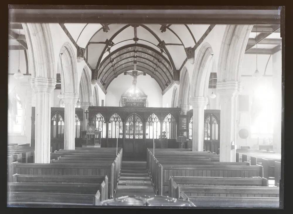 Ilsington church interior