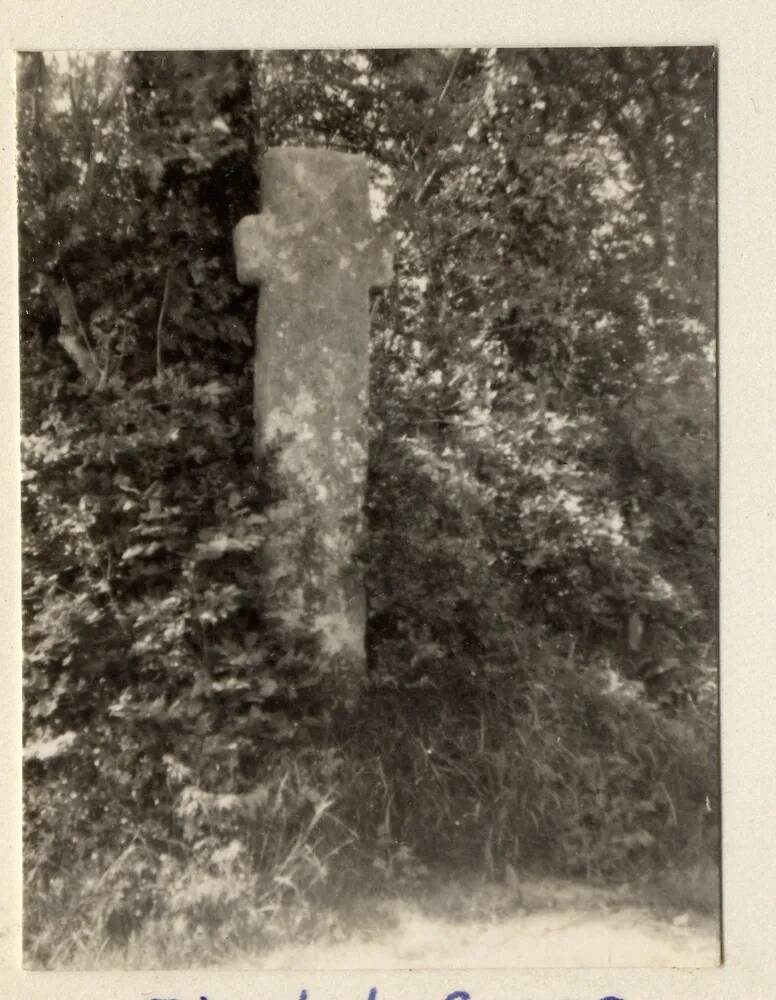 Stone Cross at Ringhole Copse