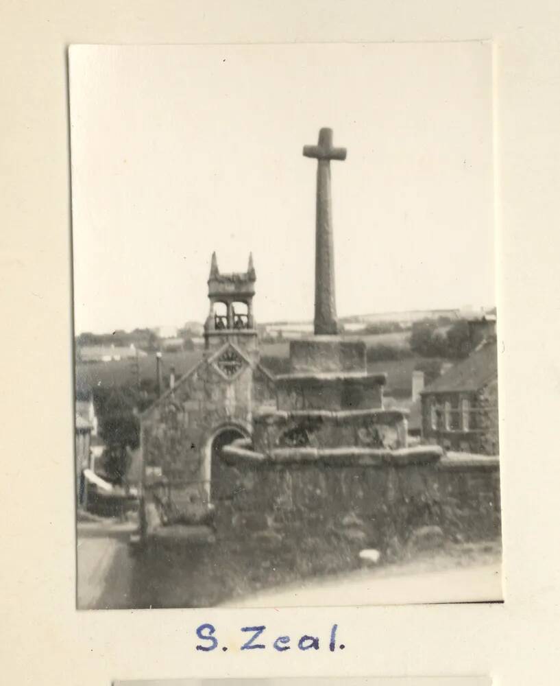 A stone cross at South Zeal