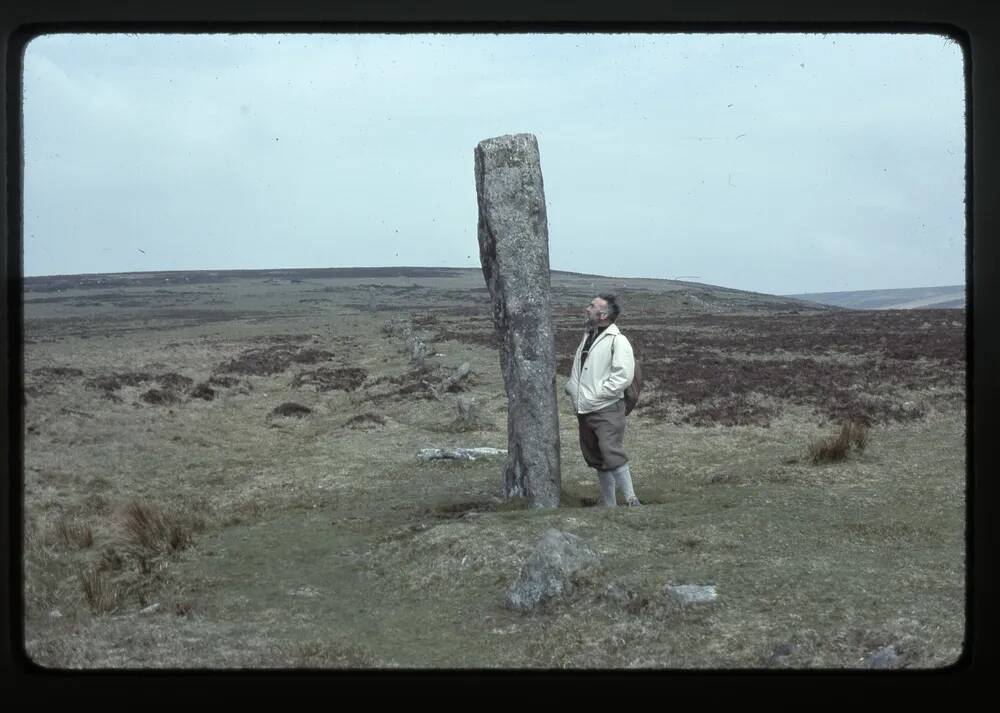 Drizzlecombe Menhir