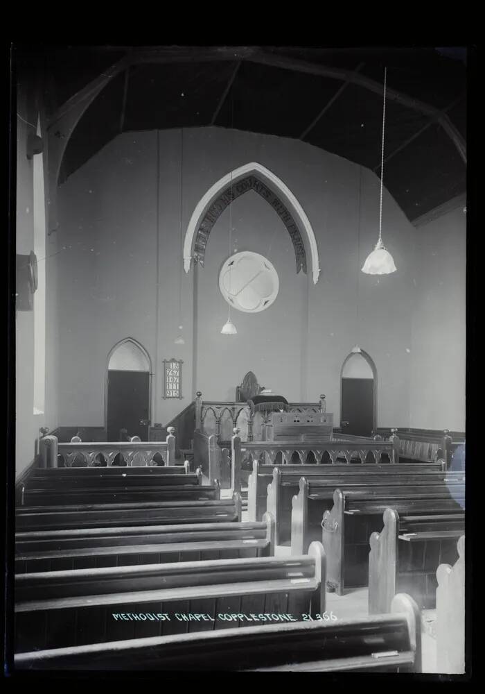 The Methodist Chapel, interior, Copplestone