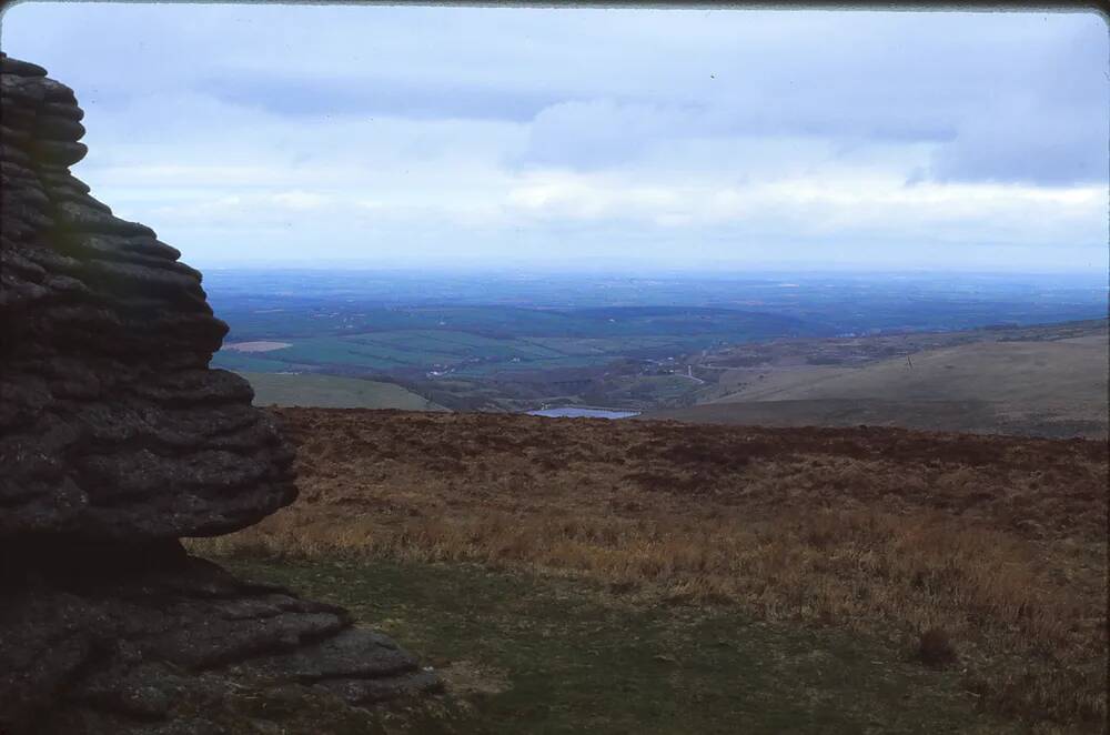 View from Branscombe's Loaf to Meldon