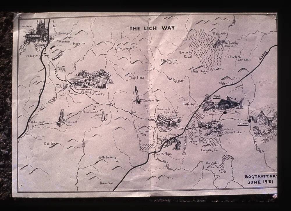 Map - Lich way