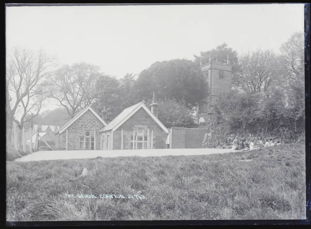 School and church, Coryton