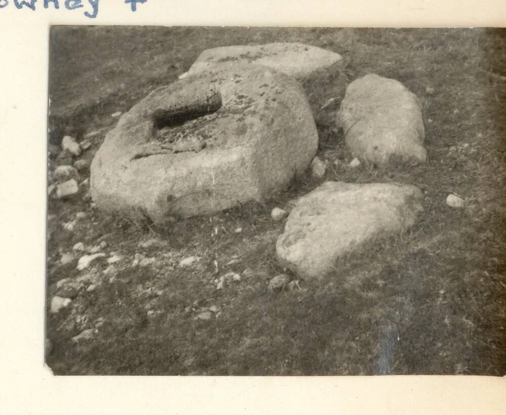 A cross base, between Sampford Spiney and Plympton