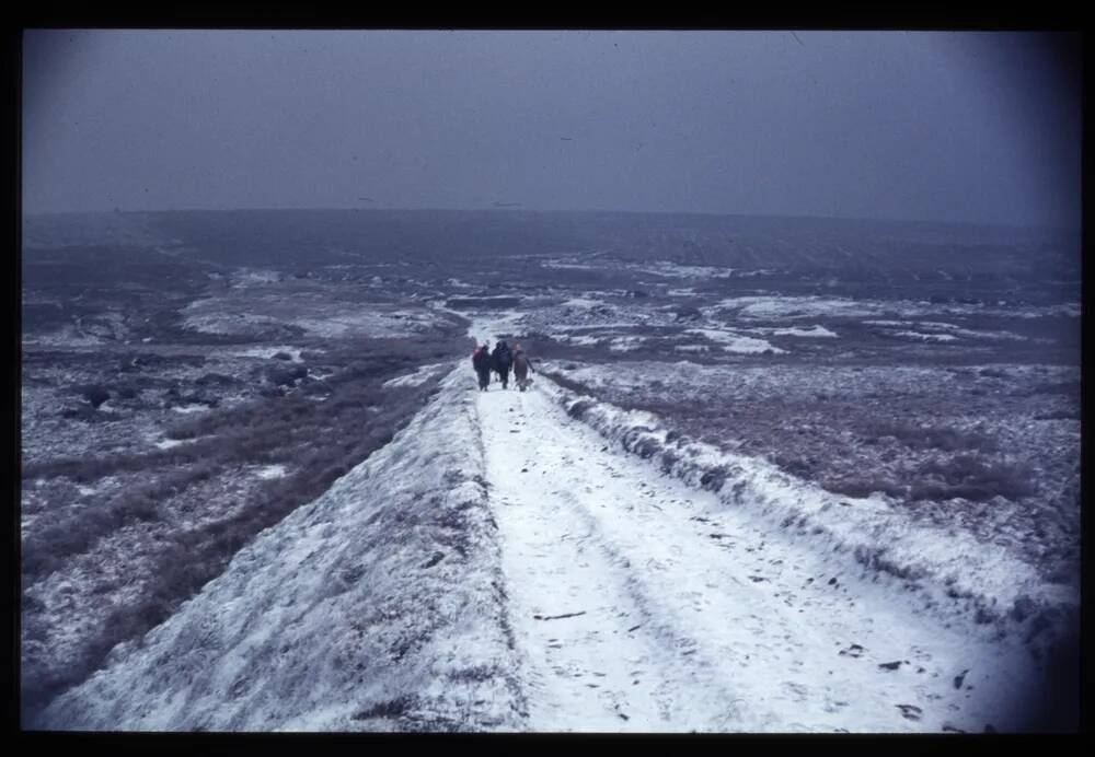 Peat Railway in the Snow