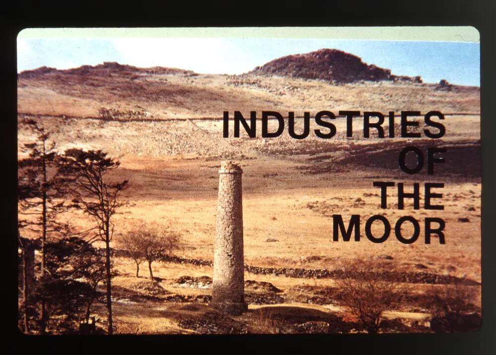 Title page 'Industries of the Moor'