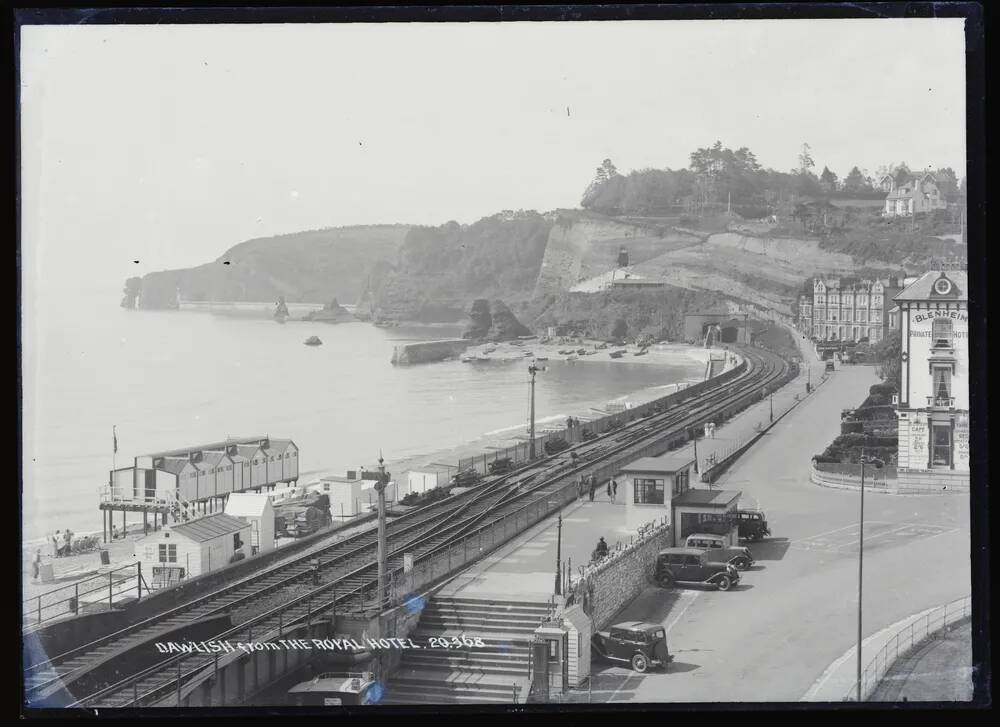 Dawlish from the Royal Hotel, Dawlish