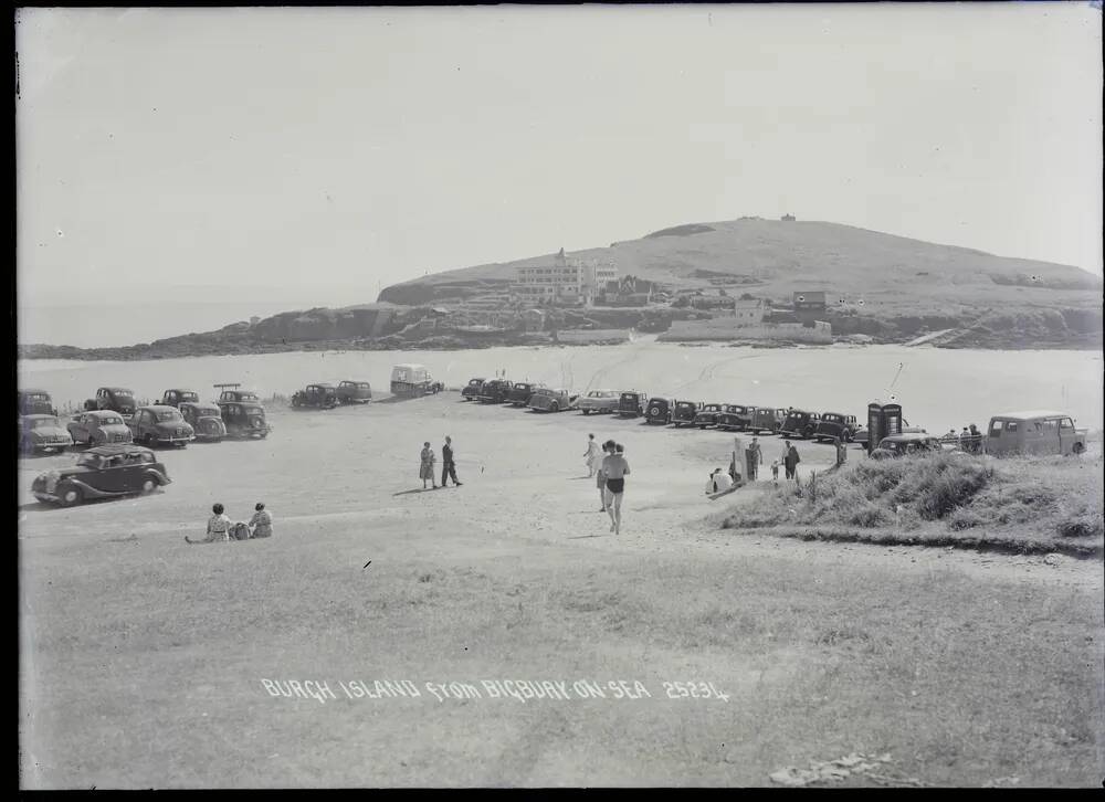  Burgh Island, view from car park, Bigbury