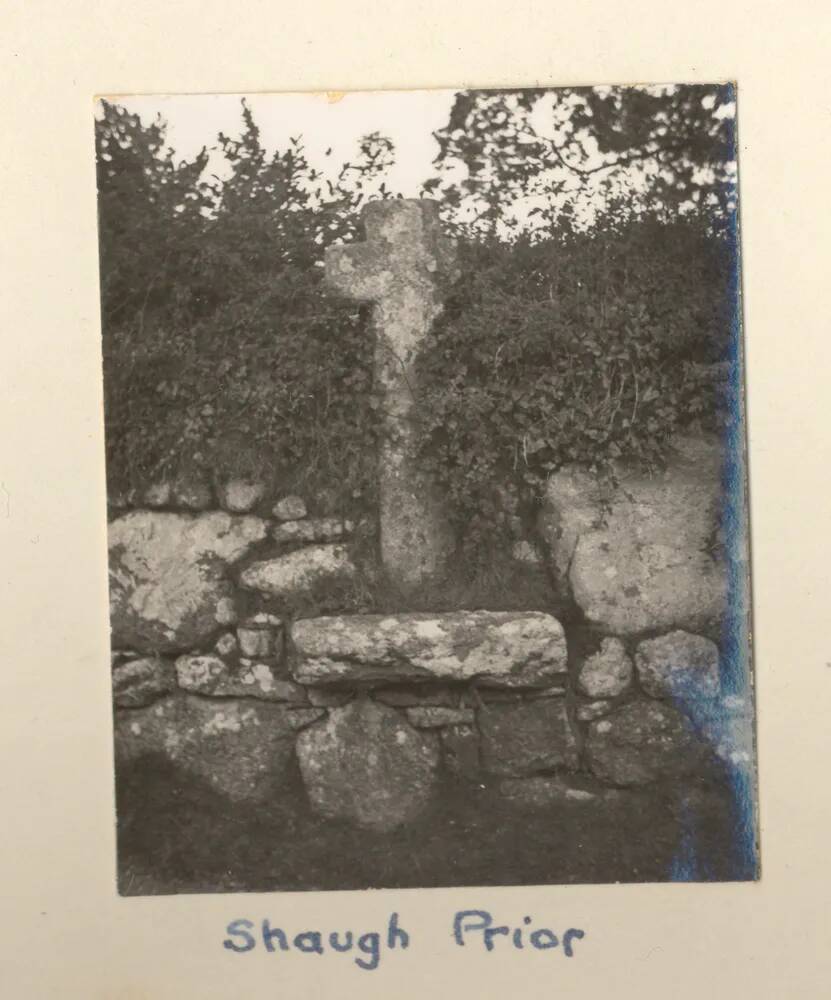 A stone cross at Shaugh Prior