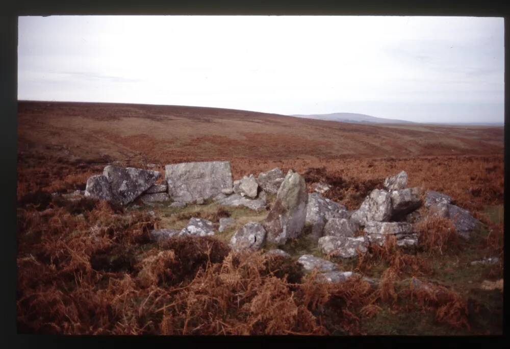 Hut Circle near East Bovey Head